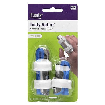 Insty Splint, Two-sided Finger Splint, M, L Combo, 2 Count