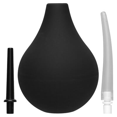 Black Anal Douche, 3 Pieces