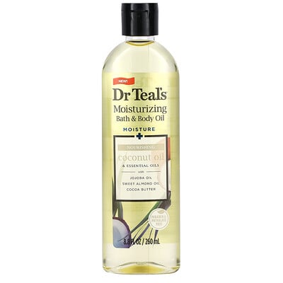 Moisturizing Bath & Body Oil, Coconut Oil