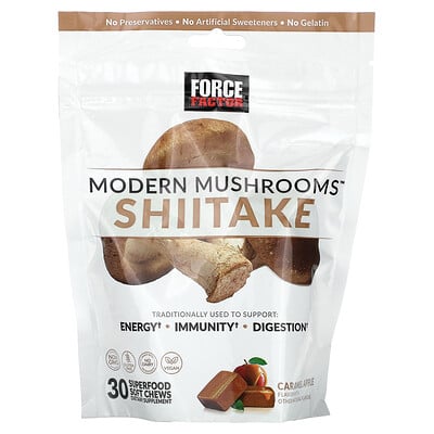 Modern Mushrooms™, Shiitake, Caramel Apple, 30 Superfood Soft Chews