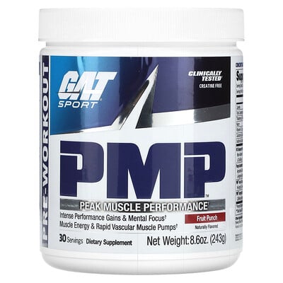 Stm-free Pmp, Peak Muscle Performance, Fruit Punch