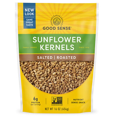 Sunflower Kernels, Salted, Roasted