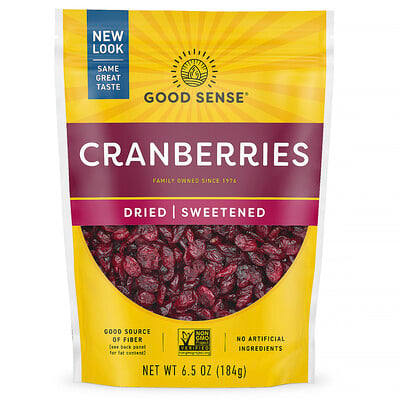 Cranberries, Dried & Sweetened