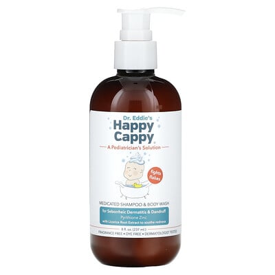 Medicated Shampoo & Body Wash, Fragrance Free