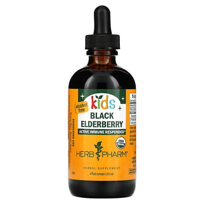 Kids, Black Elderberry, Alcohol Free