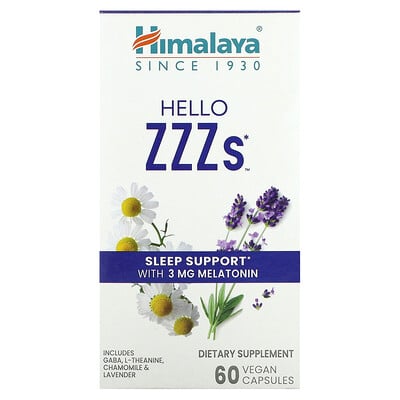 Hello Zzzs, 60 Vegan Capsules