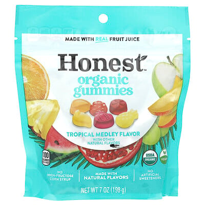 Organic Gummies, Tropical Medley
