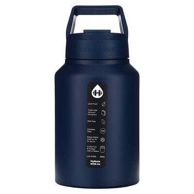 Stainless Steel Jug, Navy