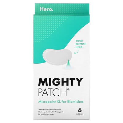 Mighty Patch® Micropoint Xl For Blemishes, 6 Patches