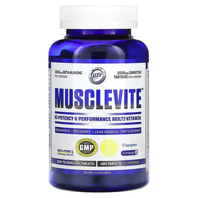Musclevite, Hi-potency & Performance Multi-vitamin