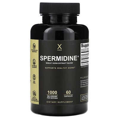 Spermidine+, Wheat Germ Extract Blend, 1,000 Mg
