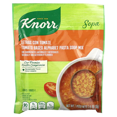 Tomato Based Alphabet Pasta Soup Mix