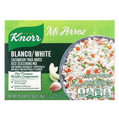 Mi Arroz, Rice Seasoning Mix, White