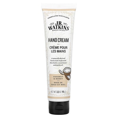 Hand Cream, Coconut & Honey