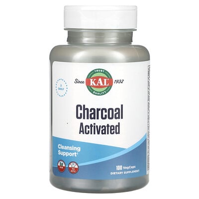 Charcoal Activated, 100 Vegcaps