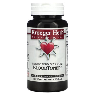 Blood Toner, 100 Vegetarian Capsules