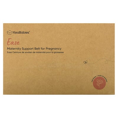Ease, Maternity Support Belt For Pregnancy, Medium/large, Midnight Black, 1 Count
