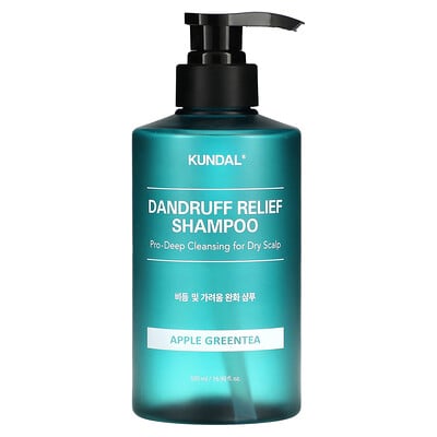 Dandruff Relief Shampoo, Apple Green Tea