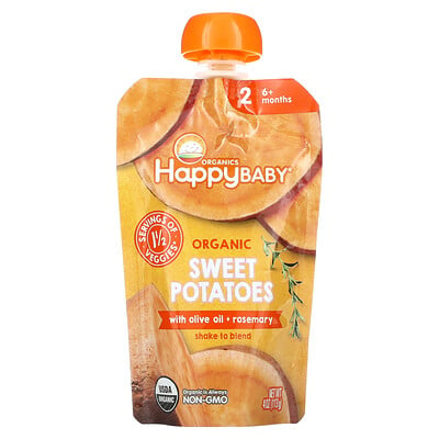 Happy Baby, 6+ Months, Organic Sweet Potato