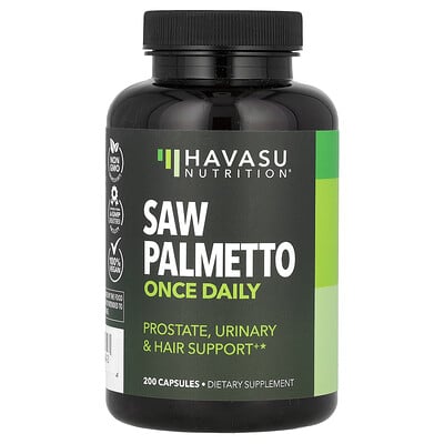 Saw Palmetto, Once Daily