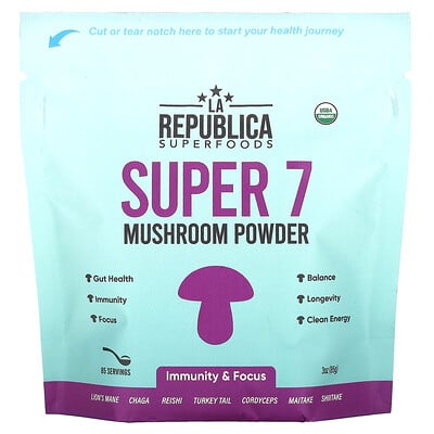 Super 7 Mushroom Powder
