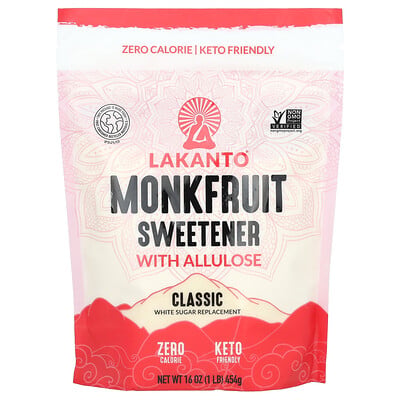 Monkfruit Sweetener With Allulose, Classic