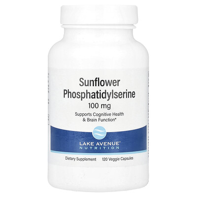 Sunflower Phosphatidylserine, 100 Mg, 120 Veggie Capsules