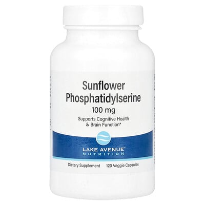 Sunflower Phosphatidylserine, 100 Mg, 120 Veggie Capsules