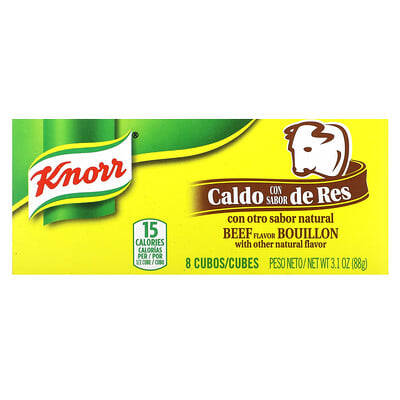 Beef Flavor Bouillon, 8 Cubes
