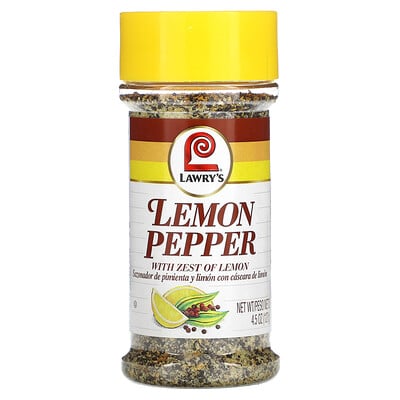 Lemon Pepper With Zest Of Lemon