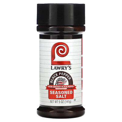 Seasoned Salt With Cracked Black Pepper