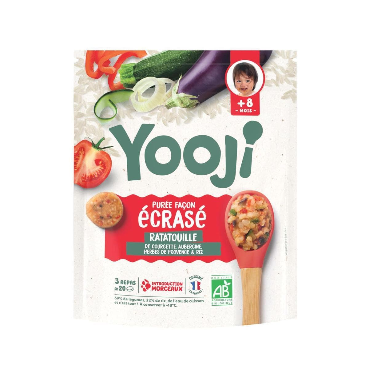 Écrasé Façon Ratatouille Bio