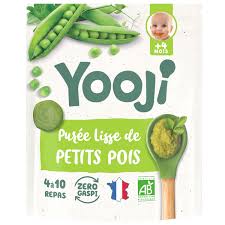 Purée Lisse De Petits Pois Bio