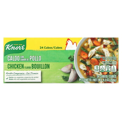 Chicken Flavor Bouillon , 24 Cubes