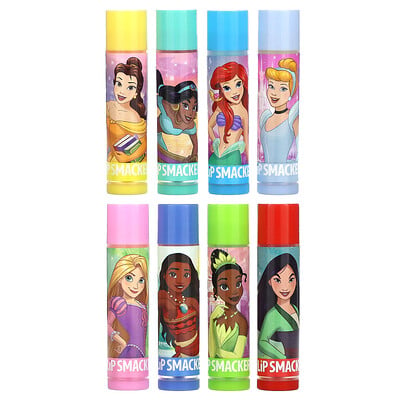 Disney Princes, Lip Balm, Party Pack, 8 Pack, 0.14 Oz (4 G)