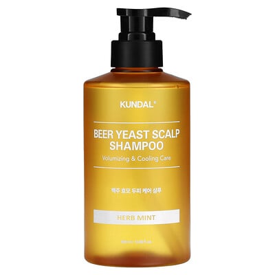 Beer Yeast Scalp Shampoo, Herb Mint