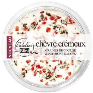 Crème De Chèvre Crémeux, Graines De Courge & Échalote