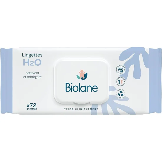 Lingettes H2o Peaux Sensibles