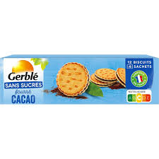 Biscuits Fourrés Cacao Sans Sucres