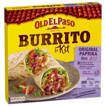 Kit Burritos Original Paprika Doux