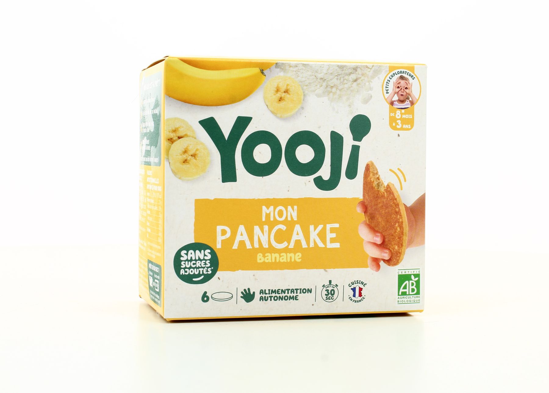 Pancakes À La Banane Bio