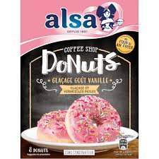 Préparation Gâteau Donuts Avec Glaçage