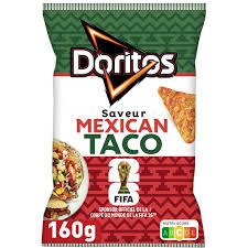 Chips Tortilla Goût Taco Mexicain