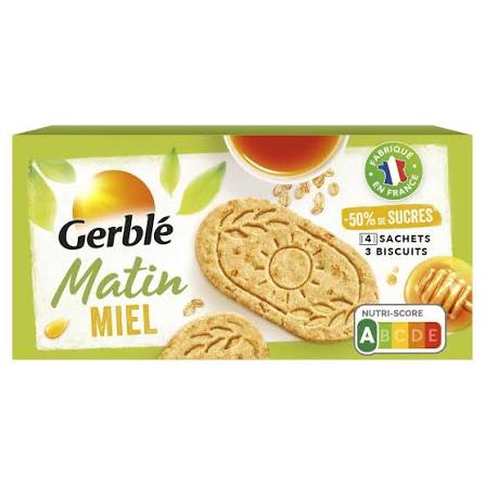 Biscuits Petit Déjeuner Miel