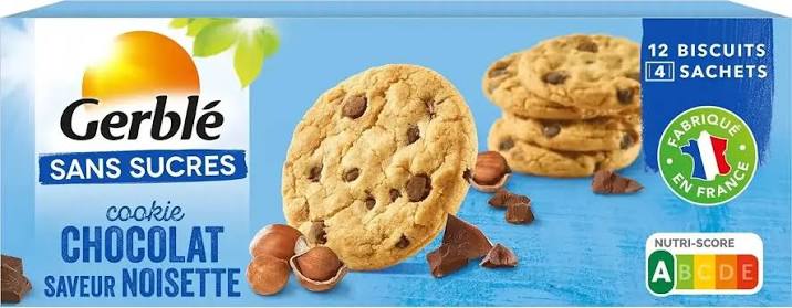 Cookies Chocolat Noisettes Sans Sucres