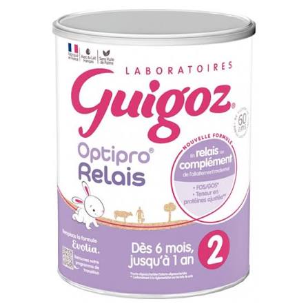 Lait Optipro Relais 2ème Âge (dès 6 Mois)