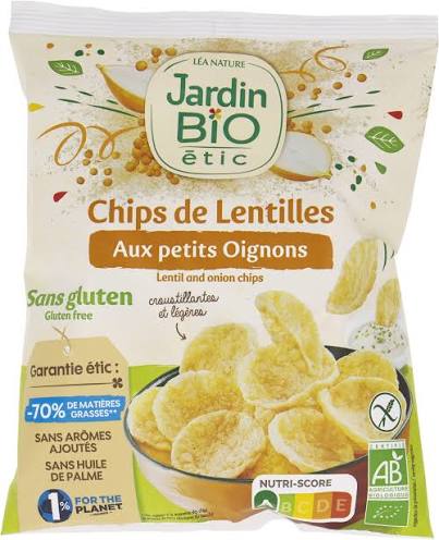 Chips De Lentilles Aux Oignons