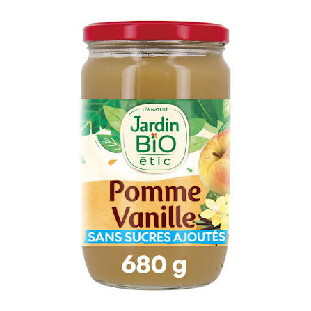Compote Pomme Vanille