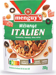 Mélange Italien Cacahuètes, Amandes & Olives