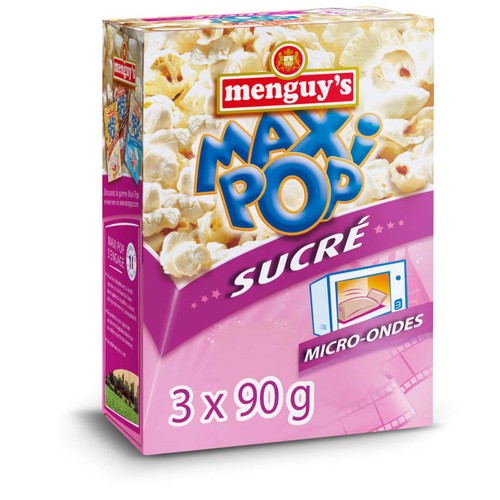 Pop Corn Sucré Micro-ondes
